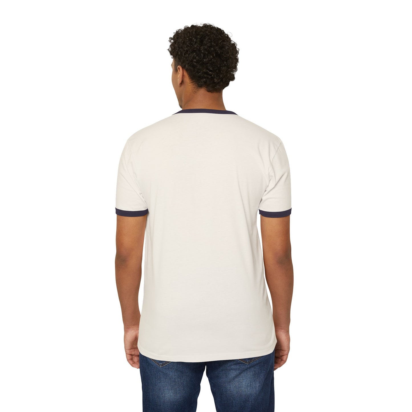 Elorarts Rainbow Unisex Cotton Ringer T-Shirt