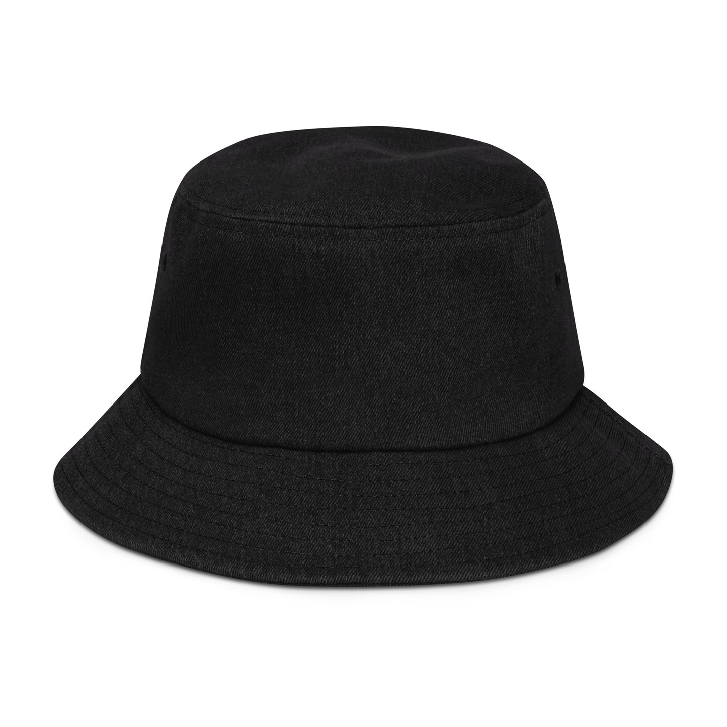 Elorarts with Logo Denim bucket hat