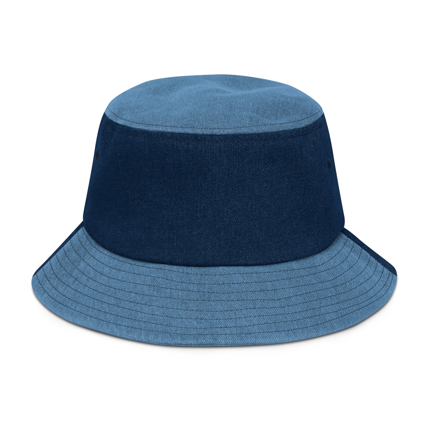 Elorarts with Logo Denim bucket hat