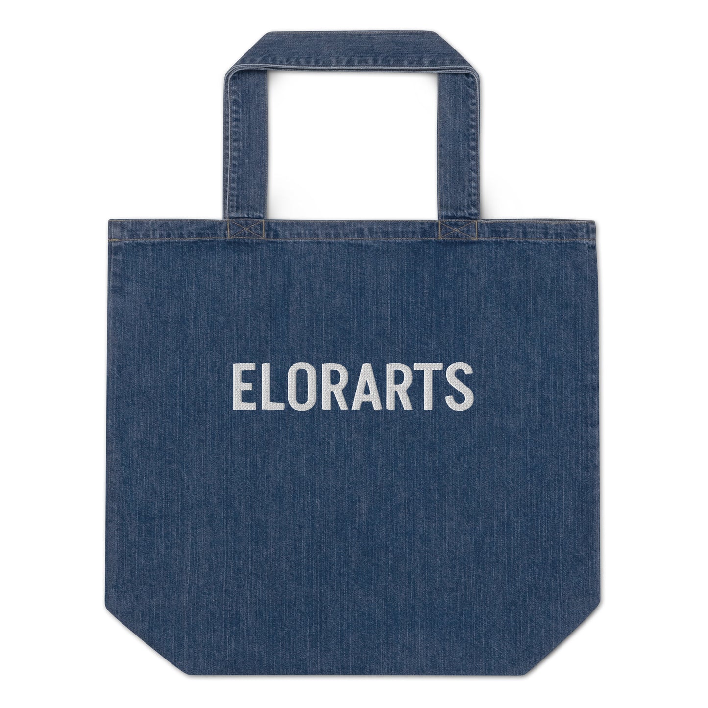 Elorarts Organic denim tote bag Default Title