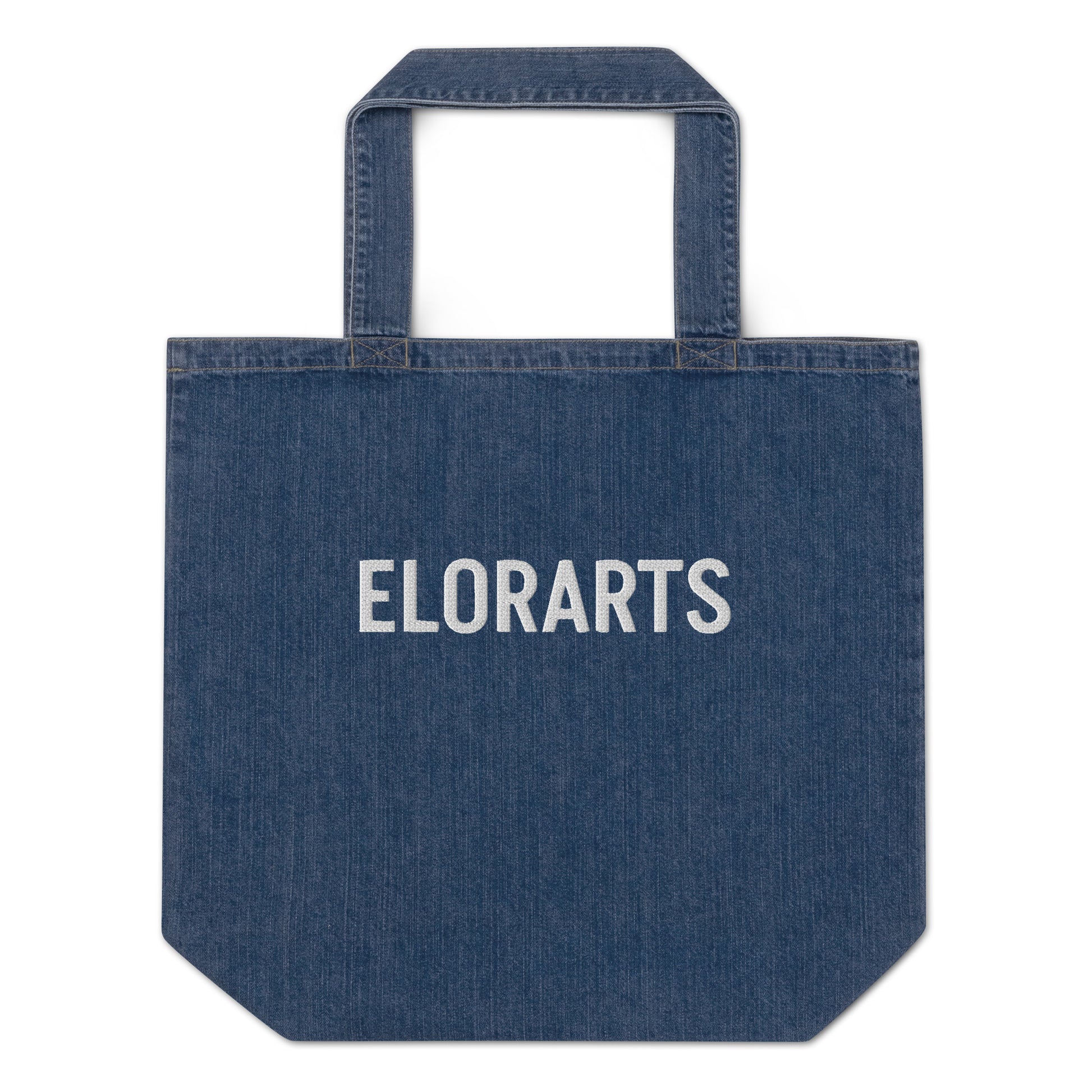 Elorarts Organic denim tote bag Default Title