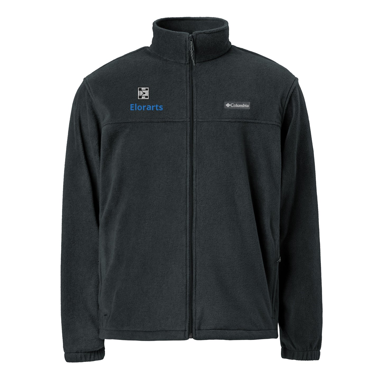 Elorarts Unisex Columbia fleece jacket Black