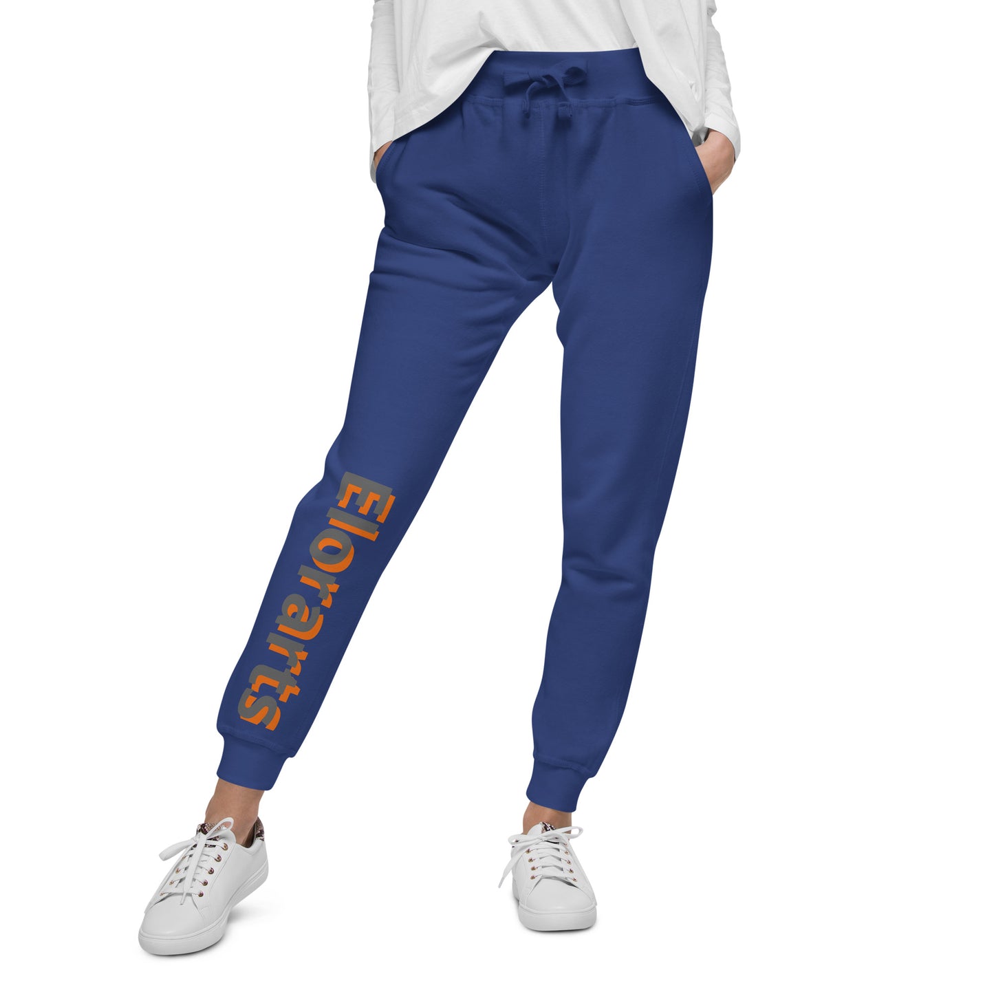 Elorarts Unisex fleece sweatpants Team Royal