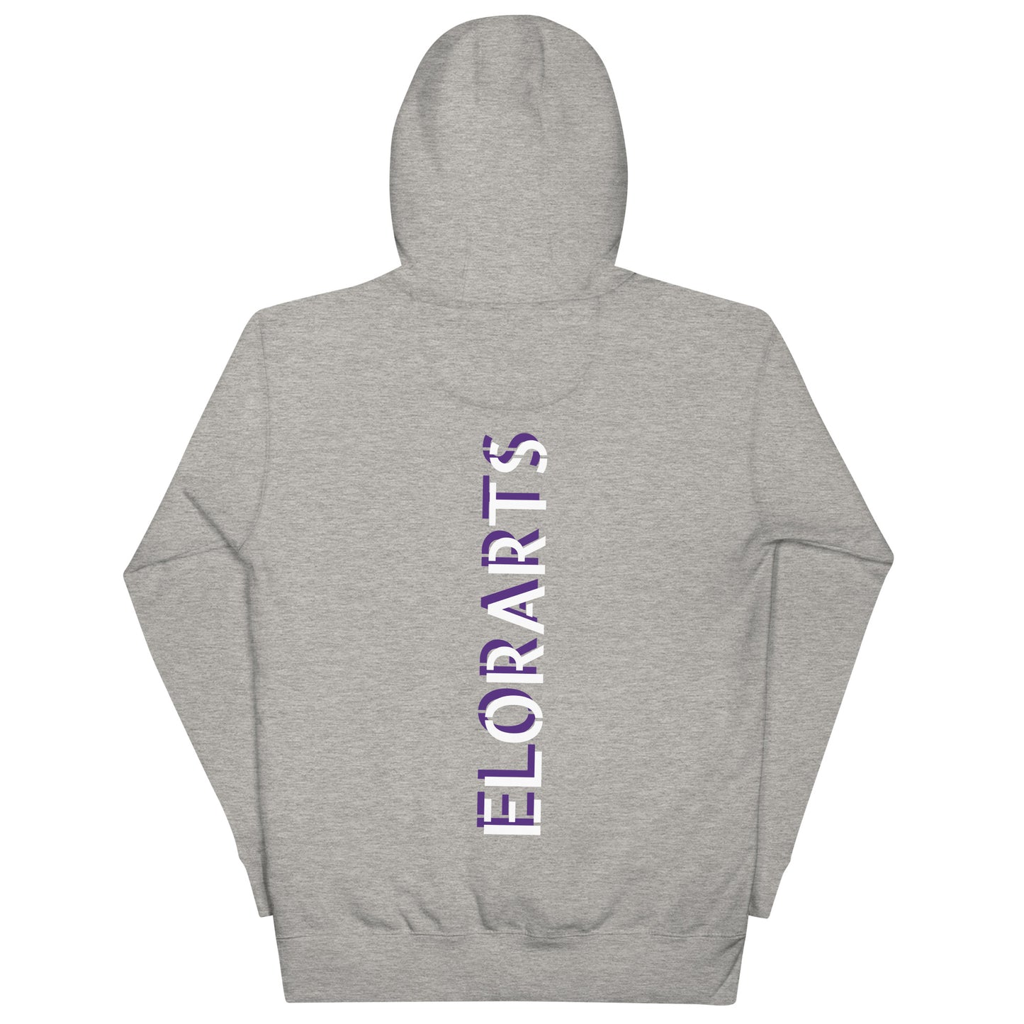 Rainbow Elorarts Unisex Hoodie Carbon Grey