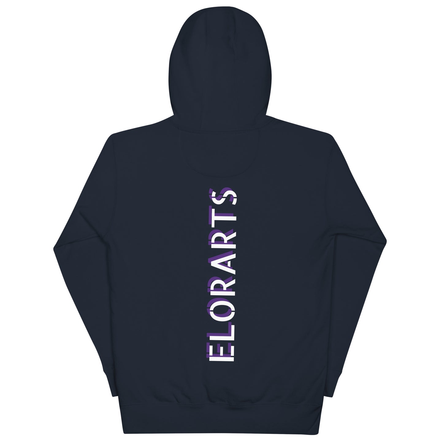 Rainbow Elorarts Unisex Hoodie Navy Blazer