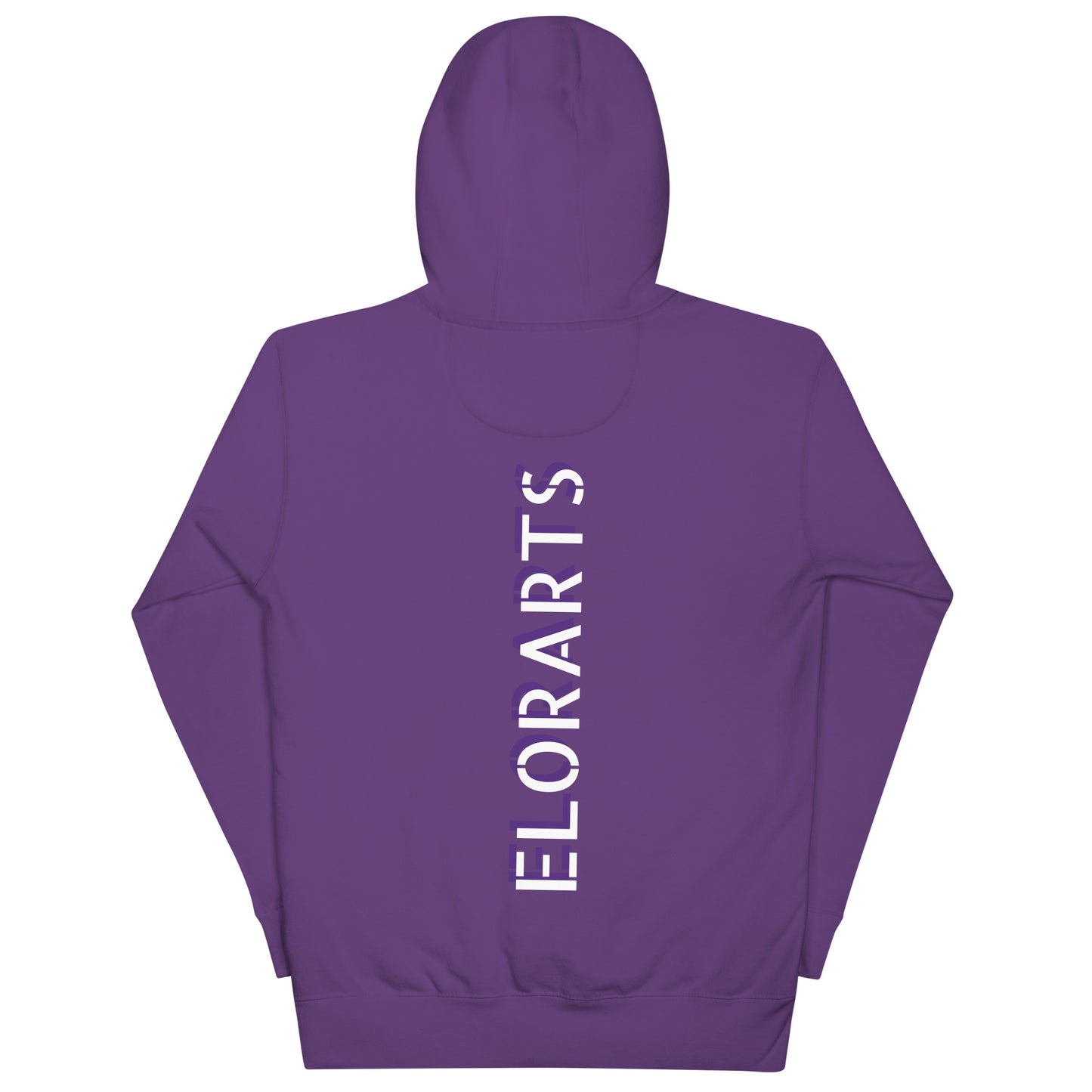 Rainbow Elorarts Unisex Hoodie Purple