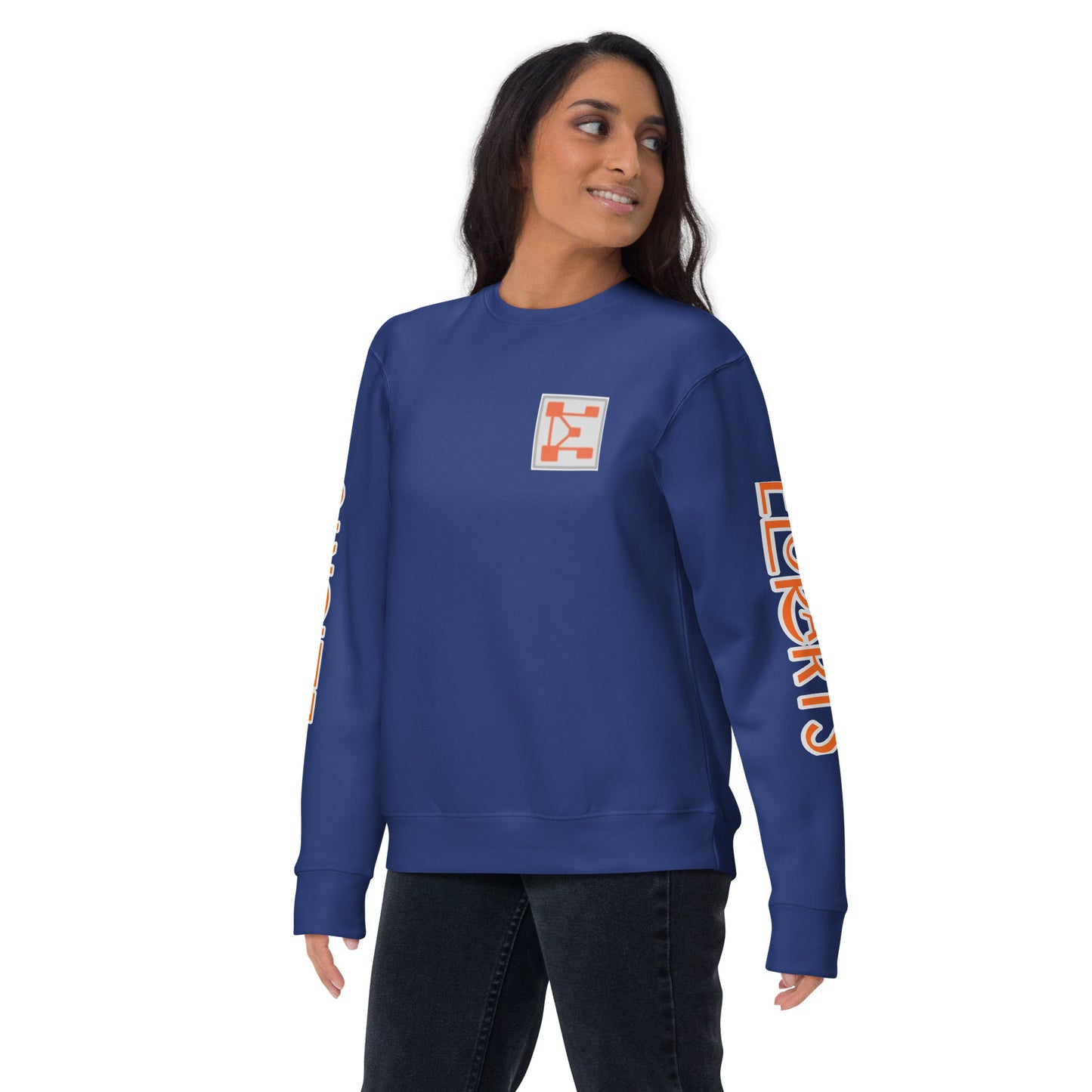 Elorarts Unisex Premium Sweatshirt Team Royal