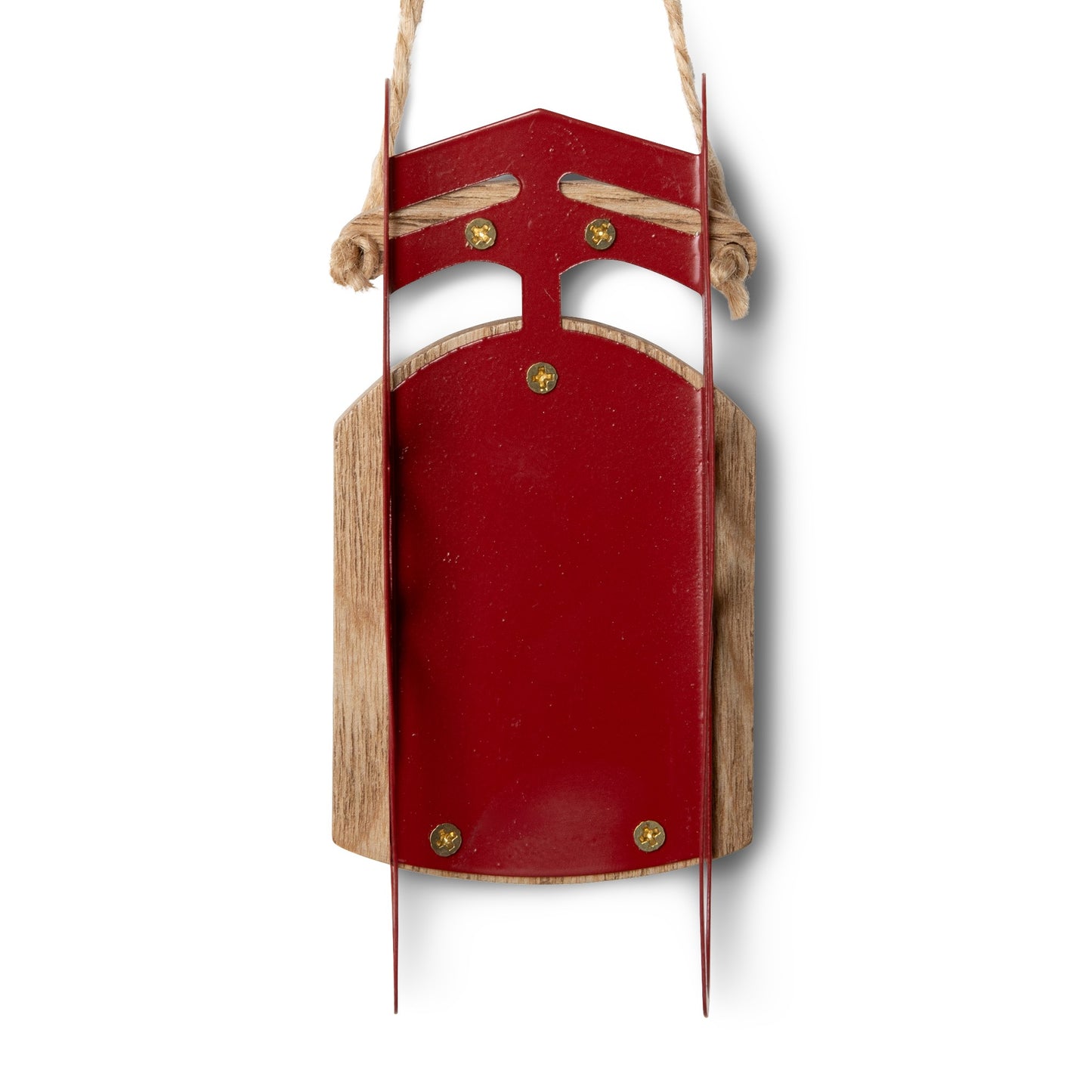 Elorarts Metal and Wood Sled Ornament